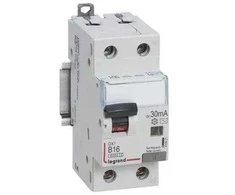 Legrand 410972 Liekamosios srovės pertraukiklis 2P P312 B16A 0,03A TIPO AC 10kA 410972