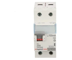 Legrand 411564 Diferencialinis grandinės pertraukiklis 2P 25A 0.1A tipas A P302 TX3 411564