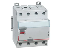 Legrand Diferencinis srovės perjungiklis 4P 40A 0,03A AC P304 DX3 (411703) tipas