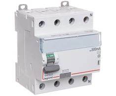 Legrand 411735 Liekamosios srovės jungiklis 4P 80A 0,5A tipo AC P304 DX3 411735