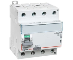 Vanpee Westerberg Legrand diferencinis srovės perjungiklis 4P 40A 0.3A A- S P304 DX3 (411800)