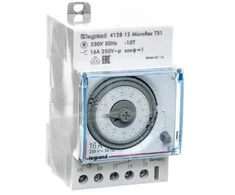 Legrand 412812 analoginis programuotojas 16A 250V paros vieno kanalo MicroRex 412812