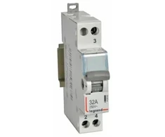 Legrand 412902 Przełącznik modułowy zasilania I-0-II (sieć-agregat) 32A 1P 412902