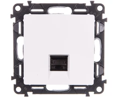 Legrand VALENA LIFE Kompiuterio lizdas RJ45 kat.6A STP balta (753148)
