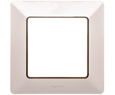 Legrand 754061 VALENA LIFE Ramka pojedyncza kreminė/auksinė 754061