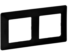 Legrand 754252 VALENA LIFE dvigubas rėmas juodas 754252