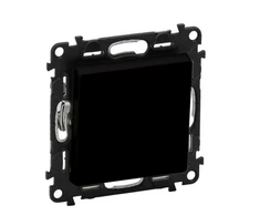 Legrand 756316 VALENA LIFE juodas laiptų jungiklis 10AX 250V 756316