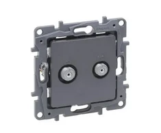 Legrand 762349 „Niloe Selection“ TV lizdas, išorinis, žvaigždės formos montavimui, 1db, plienas, 762349
