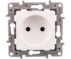 Legrand 764538 NILOE Lizdas vienvietis 2P 16 A 250 V su langinėmis balta 764538