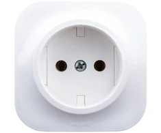 Legrand 782410 FORIX Viengubas lizdas be išėjimo 16A IP20 baltas 782410
