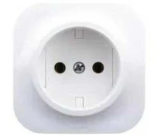 Legrand 782410 FORIX Viengubas lizdas be išėjimo 16A IP20 baltas 782410