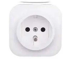 Legrand 782417 FORIX Lizdas pojedyncze su/u 16A IP20 balta 782417