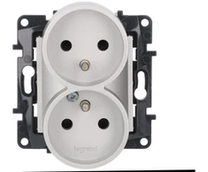Legrand Niloe Step Power lizdas dviviečiam 2x2P + Z keliakrūviai, sraigtiniai gnybtai su kontaktine aliuminio apertūra 863334