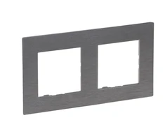 Legrand 863992 Niloe Step dvigubas rėmas 2x šlifuoto plieno 863992