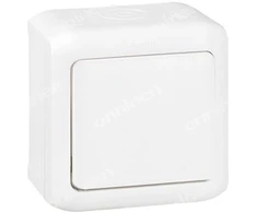 Legrand JUNGTIS 1 polių IP44 10AX FORIX Baltas