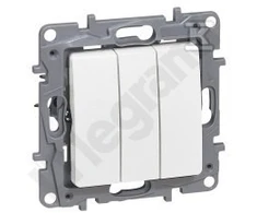Legrand Trivietis Niloe 10AX balta jungtis (764503)