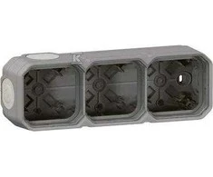 Legrand DĖŽĖ N/T 3 KAMPŲ KABELIS PILKAS N.PLEXO55