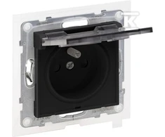 Legrand GN.1-KR.Z/U.IP44 Juodas SAUNO