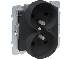 Legrand GN.2-KR.W/U RĖMAS AU.Juodas SUNO