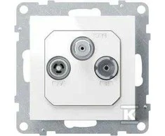 Legrand GN.TV-R-SAT END.DAB Baltas SUNO