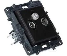 Legrand GN.TV-R-SAT END.THE.1.5 Juodas NILOE STE