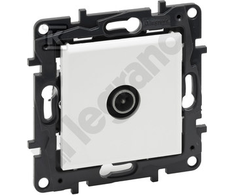 Antenos lizdas LEGRAND NILOE STEP, baltos spalvos