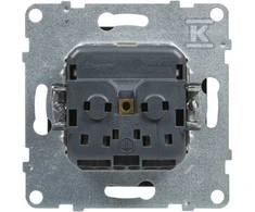 Legrand GN.Z/U SCHUKO AU.SWITCH Juodas SUNO