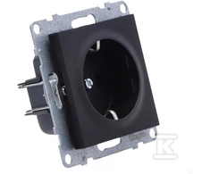 Legrand GN.Z/U SCHUKO AU.SWITCH Juodas SUNO