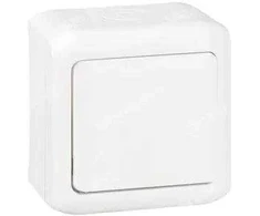 Legrand JUNGTIS 1 polių IP44 10AX FORIX Baltas
