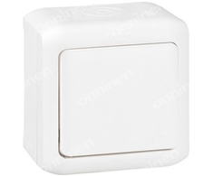Legrand JUNGTIS 1 polių IP44 10AX FORIX Baltas