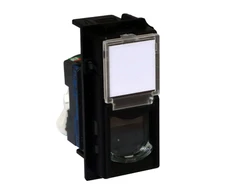 Legrand KG4279C6 LIVING NOW RJ45 lizdas UTP-k.6 juodas 1m KG4279C6