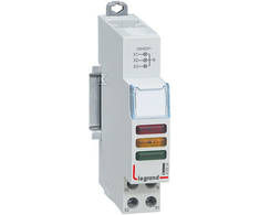 Legrand Modulis lempa 3xLED raudona / geltona / žalia 230 / 400V L435 (412934)