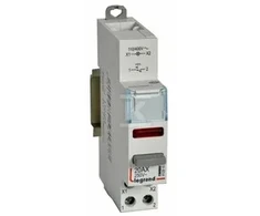 Legrand LP400 BIST.1NC LED.110/400V RAUDONA