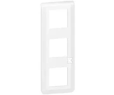 Legrand M45:3X2M RAMKA BALTA PIONOWA