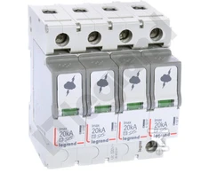 Legrand SRAUTŲ RIBA C 20KA 4P ON300
