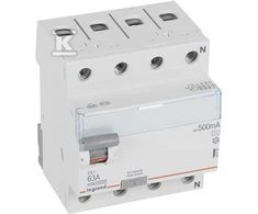 Legrand diferencinis srovės perjungiklis 4P 63A 0.5A AC P304 - 411739