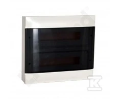 Legrand Rozdzielnica modułowa natynkowa PRACTIBOX S 2x18 drzwi skaidrus 137437