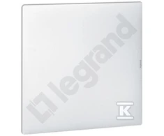 Legrand P/T 2X18M BALTOS DURYS PRACTIBOX3