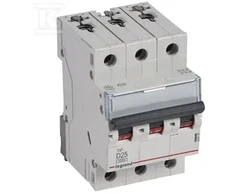Legrand grandinės pertraukiklis S303 D25 TX3 25A 6kA 403757
