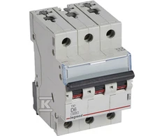 Legrand Jungiklis 3P D 6A 6kA AC S303 TX3 (403751)