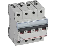 Legrand grandinės pertraukiklis S304 B40 TX3 40A 6kA 403421
