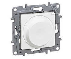Legrand rotacinis reguliatorius 300 W 2 laidų baltas NILOE (764588)