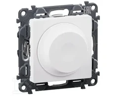 Legrand VALENA LIFE rotacinis reguliatorius be neutralaus gnybto baltas 230V (752160)