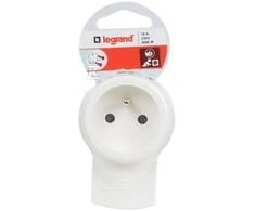 Legrand STANDARTINIS LIZDAS 2P+Z B/KABELIS