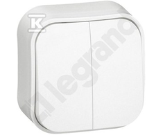 Legrand ŠVIESOS JUNGTIS N/T IP20 10AX FORIX Baltas