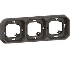 Legrand UCH.P/T 3-KR. ANTRACITO N.PLEXO55