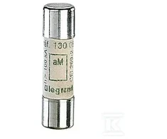 Legrand cilindrinis saugiklis 10x38mm 10A aM 500V HPC (013010)