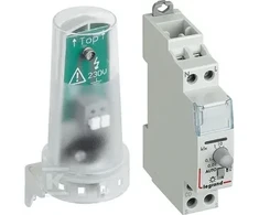 Legrand Jungiklis prieblandoje 1 funkcija 16A 1-100000lx su fotoelementu IP65 WZ301 (412623)