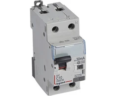 „Legrand“ diferencialas – maitinimo jungiklis 2P 10A C 0,03A tipas A P312 DX3 (411059)