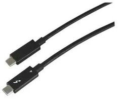 Lenovo 4Z51A40455 Thunderbolt kabelis 2 m 40 Gbit/s juodas
